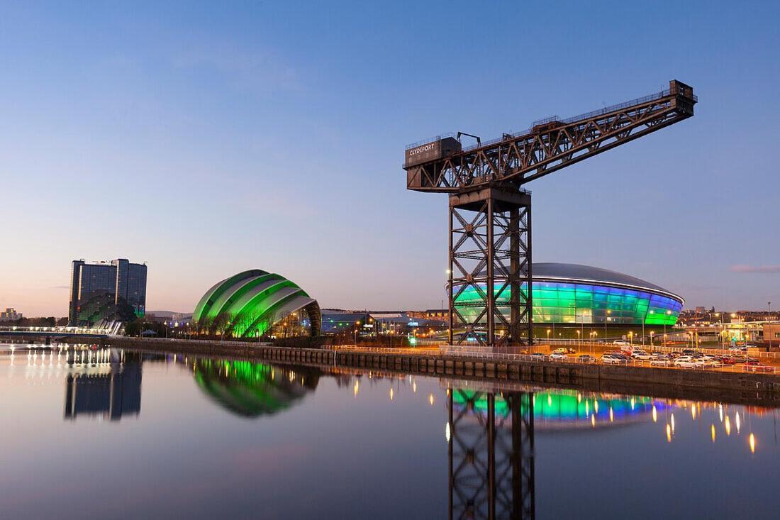 Glasgow River Clyde Hydro Aprt Esterno foto